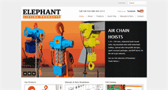 Desktop Screenshot of elephantlifting.com