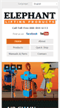 Mobile Screenshot of elephantlifting.com